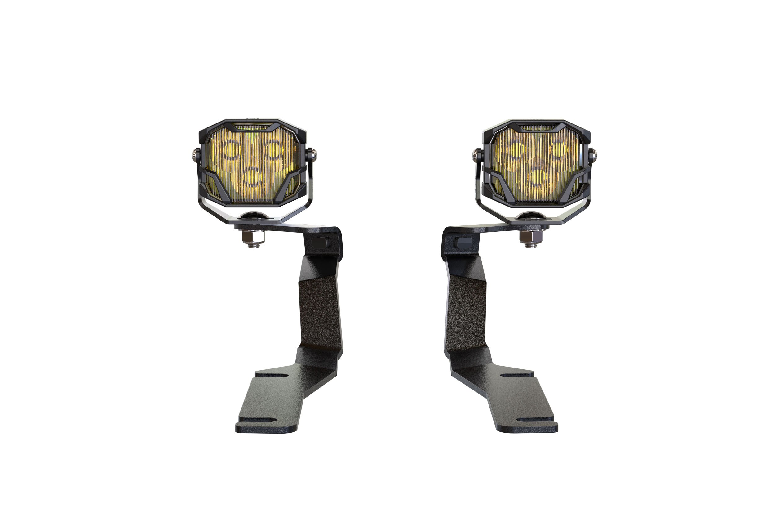 Morimoto 4Banger LED Ditch Light System: Dodge Challenger (08-23)
